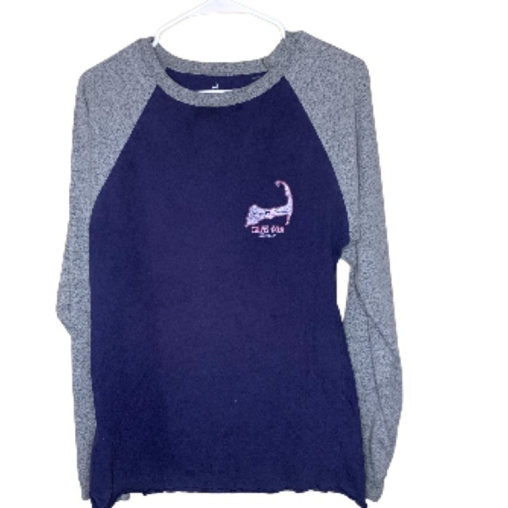 Cuffys Cape cod baseball rag bottom shirt.
